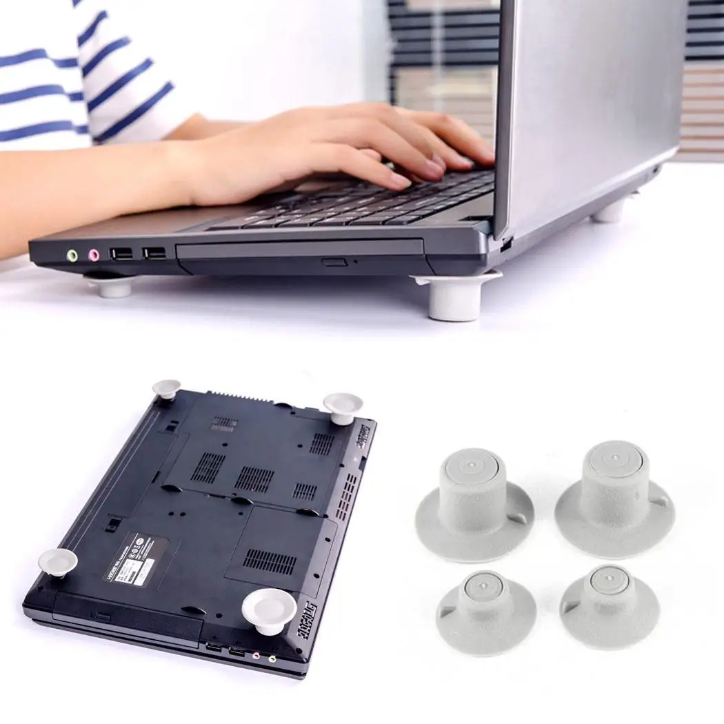 4Pcs New Laptop Cooling Feet Stand Holder Gray 1.5cm/0.6 inch Different 44 2.5cm/1.0 inch Simple Height Solid
4Pcs New Laptop Cooling Feet Stand Holder Gray 1.5cm/0.6 inch Different 44 2.5cm/1.0 inch Simple Height Solid