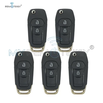 Remtekey 5pcs 1919602 EB3T-15K601-BA 2 button DS7T-15K601-BE Flip remote key shell case for Ford Mondeo Ranger replacement
Remtekey 5pcs 1919602 EB3T-15K601-BA 2 button DS7T-15K601-BE Flip remote key shell case for Ford Mondeo Ranger replacement