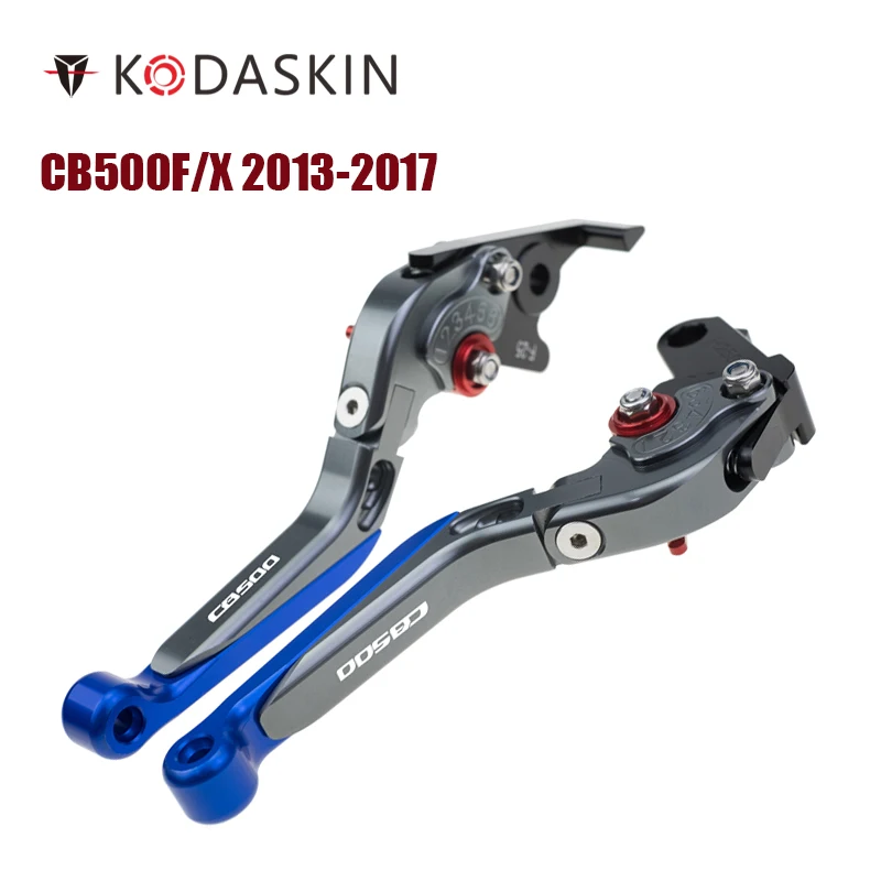 KODASKIN Left and Right Folding Extendable Brake Clutch Levers for Honda CB500F/X 2013-2017
KODASKIN Left and Right Folding Extendable Brake Clutch Levers for Honda CB500F/X 2013-2017