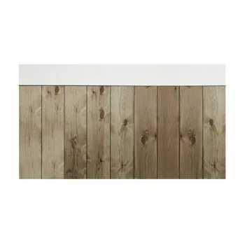 Cabecero Crooked Forest Envejecido y blanco - 180x80cm