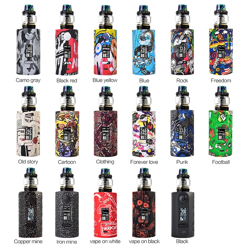 Vapor Storm Storm230 Puma 200W Electronic Cigarettes Kit TC Box Mod Without 18650 Battery OLED Screen Hawk Tank Vape Atomizer
Vapor Storm Storm230 Puma 200W Electronic Cigarettes Kit TC Box Mod Without 18650 Battery OLED Screen Hawk Tank Vape Atomizer