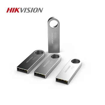 

HIKVISION USB flash drive 32gb U disk 2.0 16GB For Laptop Desktop business 100% Original Genuine Ultra Elegant Sliver color