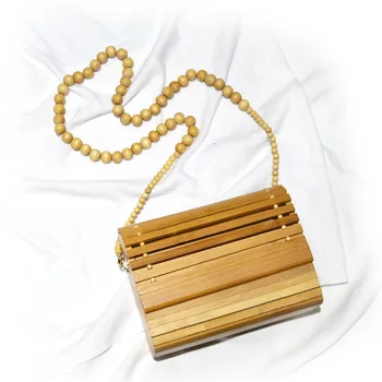Women's New Wood Rattan Ladies Handbag Wood Vine Retro Totem Bag Dinner Bag Shoulder Hot Sale Slung Sac A Main
Women's New Wood Rattan Ladies Handbag Wood Vine Retro Totem Bag Dinner Bag Shoulder Hot Sale Slung Sac A Main