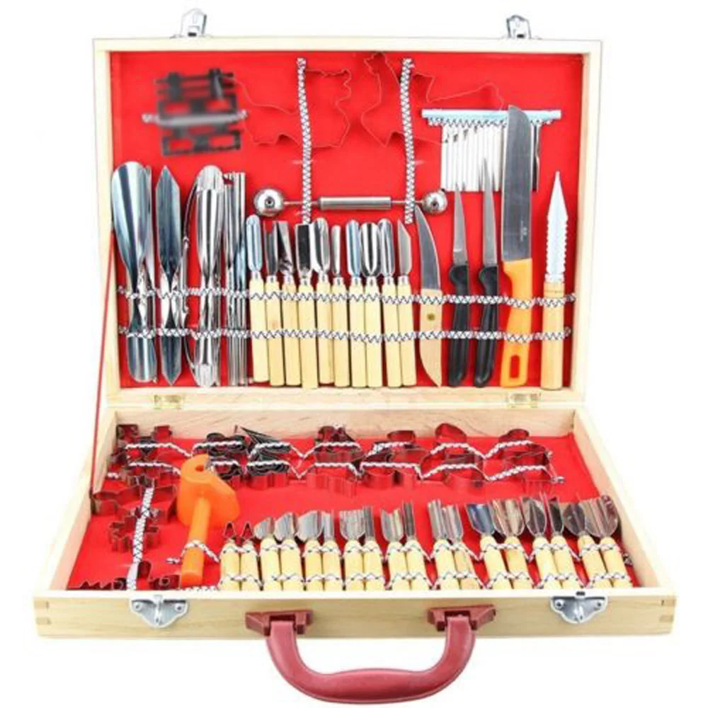 80pcs/set Pro Vegetable Food Fruit Engraver Kitchen Carving Tool Kit W/ Bag Set 
80pcs/set Pro Vegetable Food Fruit Engraver Kitchen Carving Tool Kit W/ Bag Set