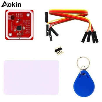 REES52 PN532 NFC NXP RFID Module V3 Kit Near Field Communication Reader I2C SPI HSU with S50 White Card Key Card for Arduino
REES52 PN532 NFC NXP RFID Module V3 Kit Near Field Communication Reader I2C SPI HSU with S50 White Card Key Card for Arduino