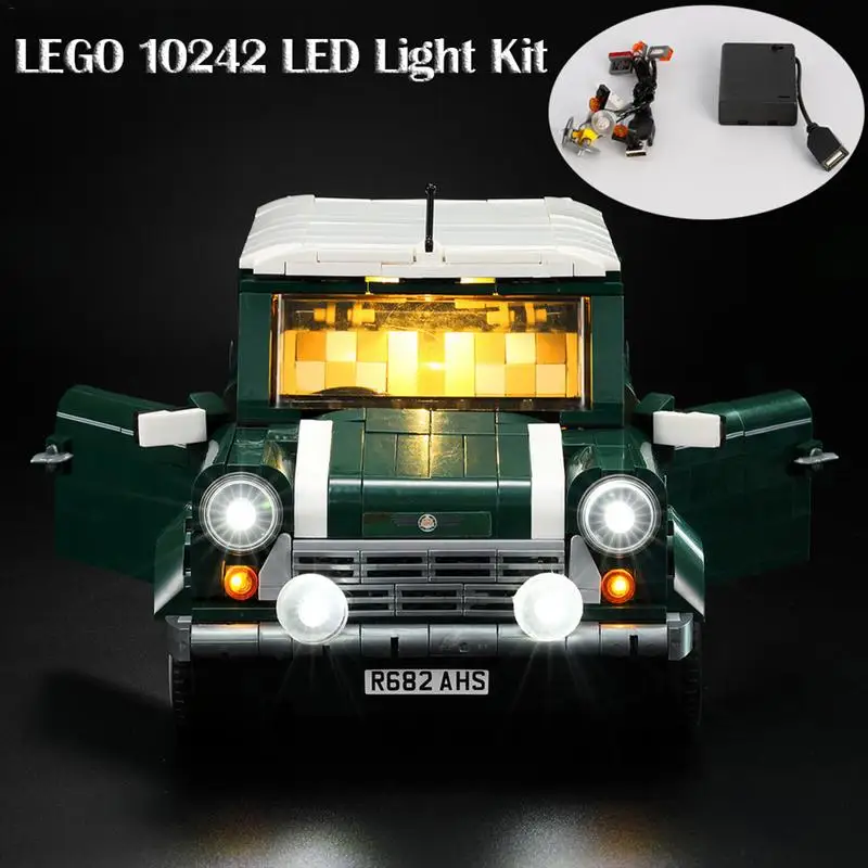 LED Light Up Kit (Only Light Included) For LEGO 10242 Mini Cooper Model Bricks Educational Toy Rc Car Parts
LED Light Up Kit (Only Light Included) For LEGO 10242 Mini Cooper Model Bricks Educational Toy Rc Car Parts