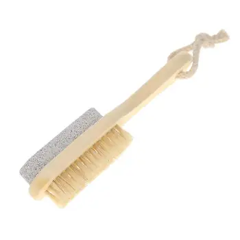 2-in-1 Wood Pumice Stone Foot Massage Brush Feet Exfoliating Remover Scrubber Tool Long Handle Bath Massage Brushes
2-in-1 Wood Pumice Stone Foot Massage Brush Feet Exfoliating Remover Scrubber Tool Long Handle Bath Massage Brushes