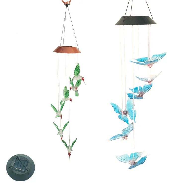 Amazon New Style Outdoor Solar feng ling deng Park Landscape Garden Lights Decorative Lights Butterfly Color Bird Waterproof
Amazon New Style Outdoor Solar feng ling deng Park Landscape Garden Lights Decorative Lights Butterfly Color Bird Waterproof