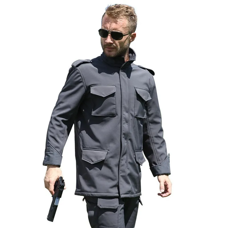 Mens M65 Tactical Windbreaker Coat Outdoor Warm Soft Shell Fleece Jacket Climbing Hunting Hiking Thermal Windproof Outerwear
Mens M65 Tactical Windbreaker Coat Outdoor Warm Soft Shell Fleece Jacket Climbing Hunting Hiking Thermal Windproof Outerwear