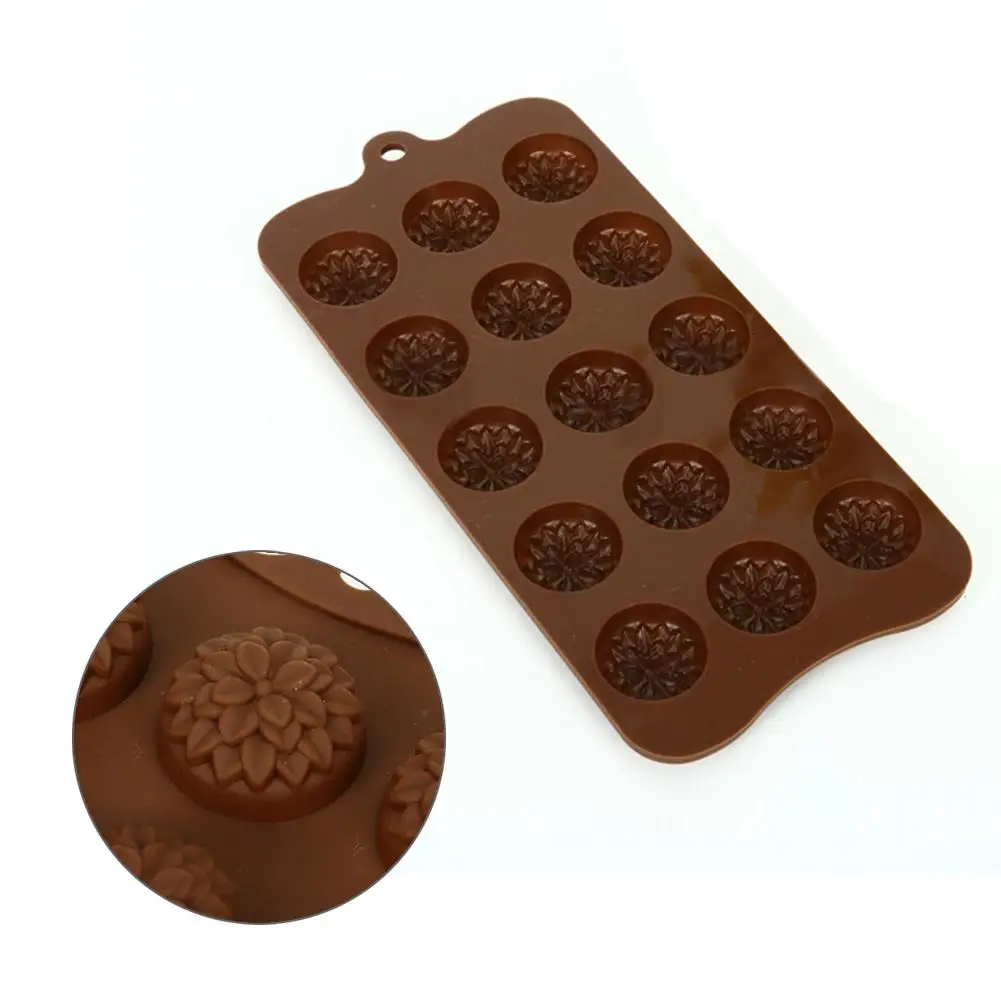 DIY Baking Tools 15 Lattices Flower Silicone Cookie Molds Chocolate Mould Biscuit Mold Cake Chocolate Baking Tools
DIY Baking Tools 15 Lattices Flower Silicone Cookie Molds Chocolate Mould Biscuit Mold Cake Chocolate Baking Tools