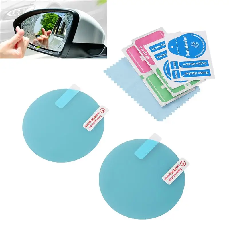 2 PCS Car Rearview Mirror Film Sticker Anti-Scratch Anti-Fog HD Rainproof Clear Rear View Mirror Clear Film Cover Accessories
2 PCS Car Rearview Mirror Film Sticker Anti-Scratch Anti-Fog HD Rainproof Clear Rear View Mirror Clear Film Cover Accessories