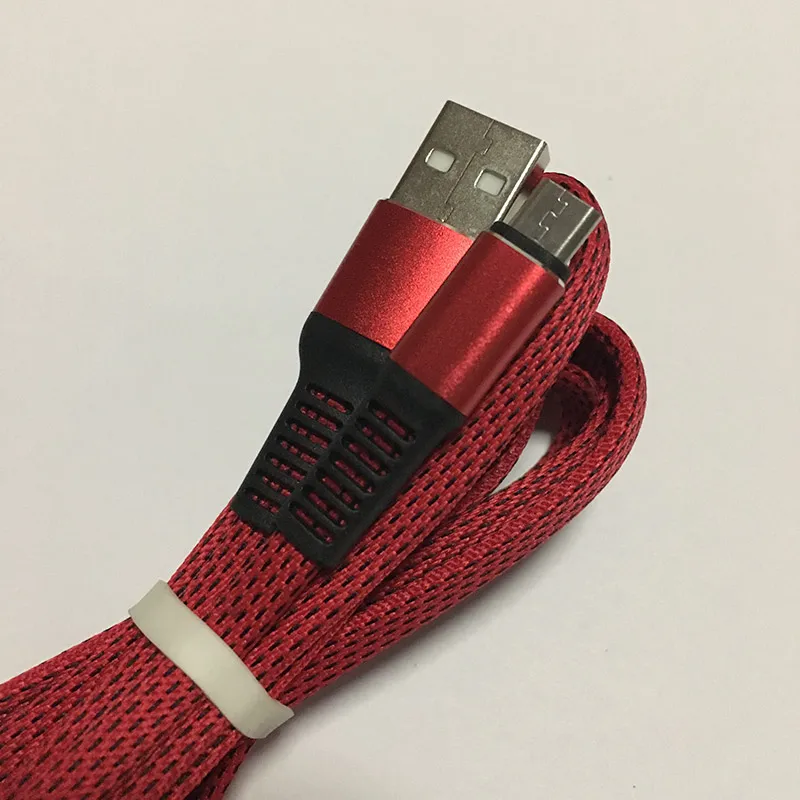 KKREFF 2M Micro USB Cable Cloth Braided Flat Cable For Samsung S6 S7 Xiaomi Redmi Huawei Honor 6X Sony HTC Data Charging Cable
KKREFF 2M Micro USB Cable Cloth Braided Flat Cable For Samsung S6 S7 Xiaomi Redmi Huawei Honor 6X Sony HTC Data Charging Cable