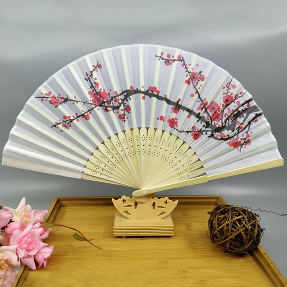 Bamboo Chinese Style Wedding Portable Hand Fan Folding Plum Blossom Handmade Artware Traditional
Bamboo Chinese Style Wedding Portable Hand Fan Folding Plum Blossom Handmade Artware Traditional