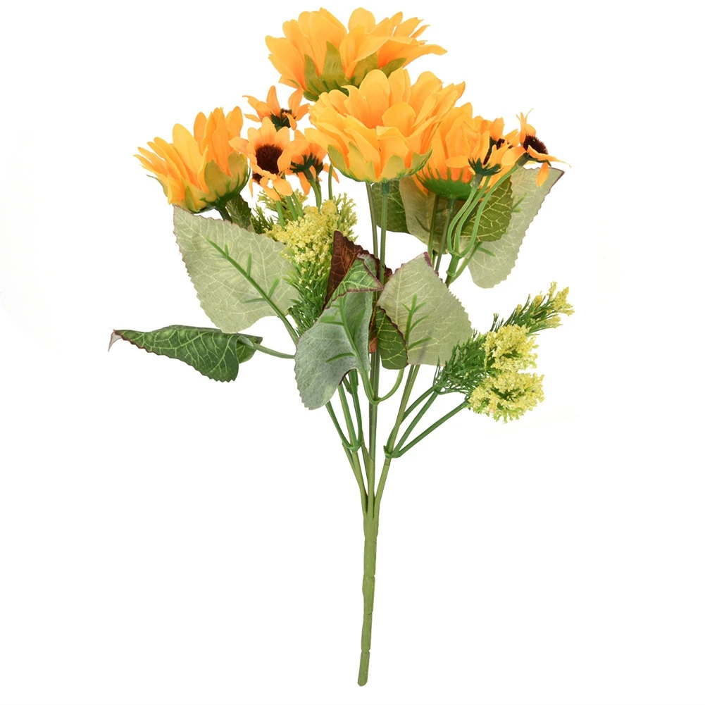 Artificial Dried Flower Fake Sunflower Simulation Sun Flower Bouquet Party Home Office Decoration Floral Sunflower
Artificial Dried Flower Fake Sunflower Simulation Sun Flower Bouquet Party Home Office Decoration Floral Sunflower