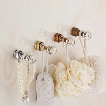 Crystal Decorative Wall Hooks Towel Hook Multiple Colour Brass Coat Hook Hangers Wall Mounted Robe Hook Bathroom Accessories
Crystal Decorative Wall Hooks Towel Hook Multiple Colour Brass Coat Hook Hangers Wall Mounted Robe Hook Bathroom Accessories