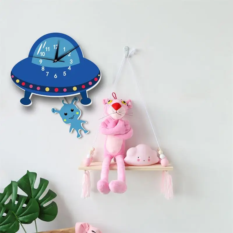 Alien Nordic Clock Wall Background Child Room Cartoon Home Decoration Accessories Modern Hanging Watches
Alien Nordic Clock Wall Background Child Room Cartoon Home Decoration Accessories Modern Hanging Watches