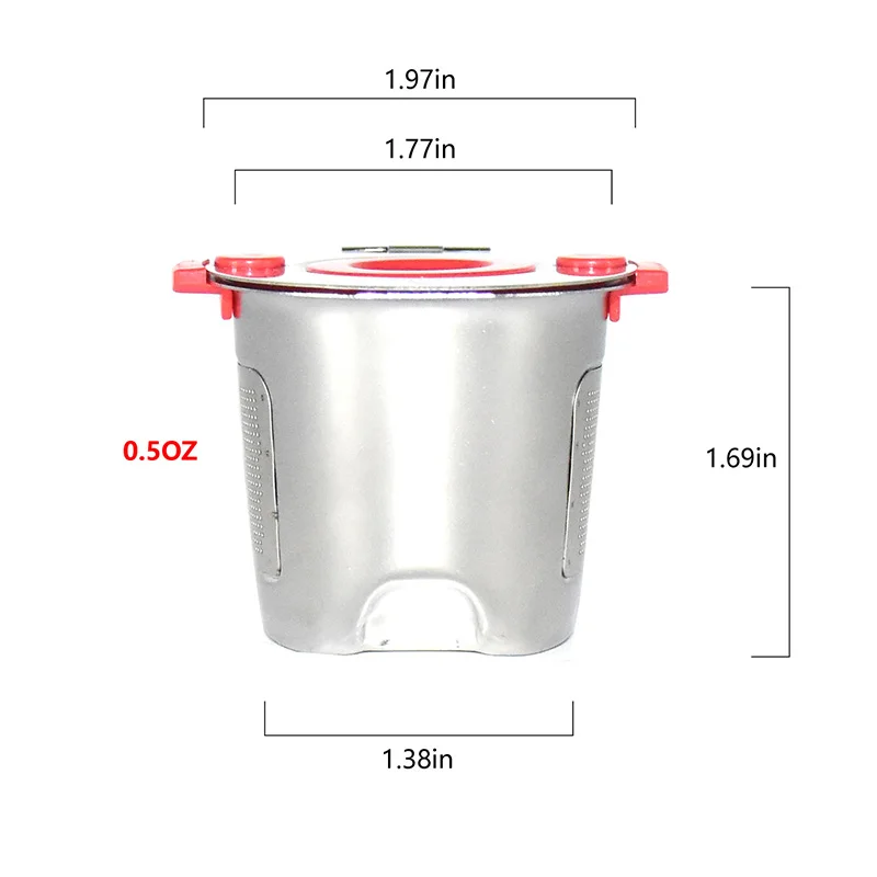 Stainless Steel Reusable Refillable cafe Capsule Pod Cup For Keurig Coffee Machine
Stainless Steel Reusable Refillable cafe Capsule Pod Cup For Keurig Coffee Machine