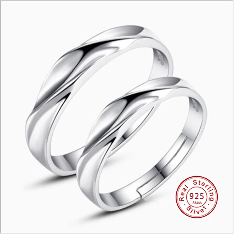 Fashion 925 Sterling Silver Smooth Simple Couple Rings Solid Wedding Band Rings Fashion Jewelry For Women Men JN0355
Fashion 925 Sterling Silver Smooth Simple Couple Rings Solid Wedding Band Rings Fashion Jewelry For Women Men JN0355