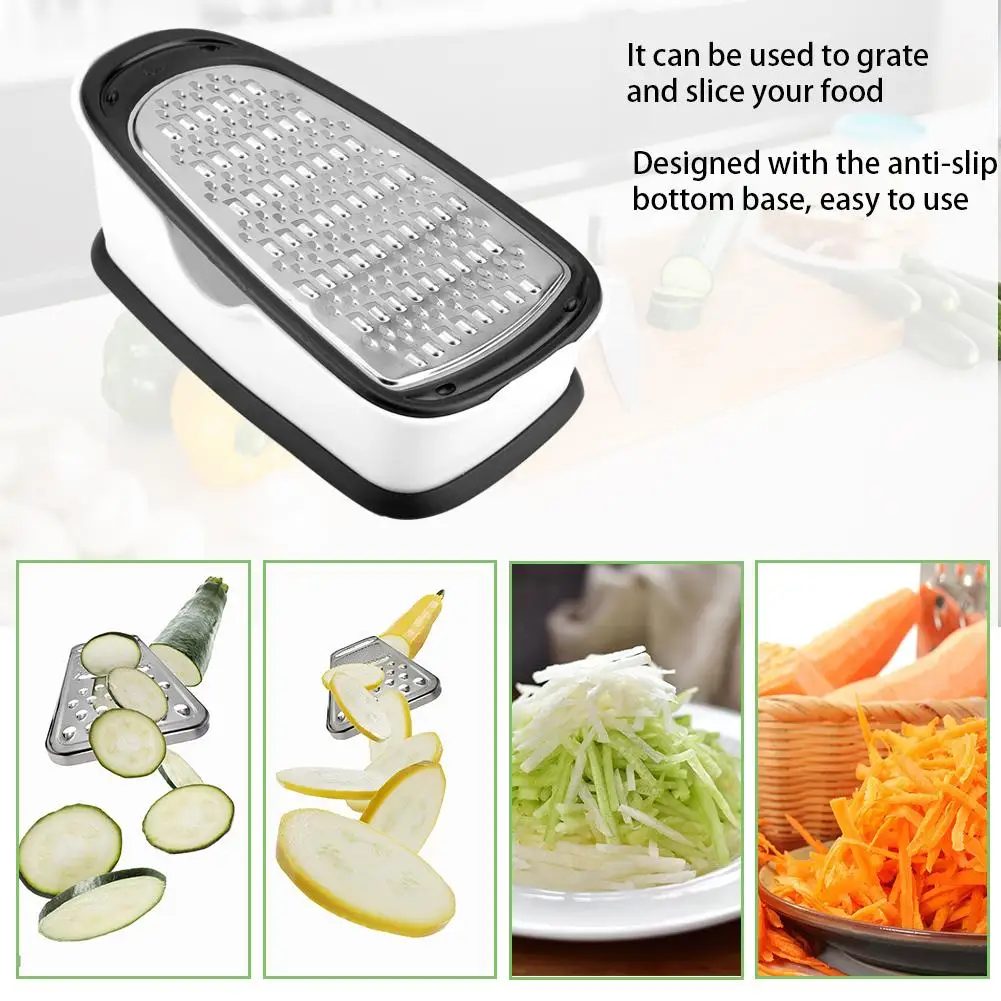 Hign Quality Anti-slip Anti-rust Stainless Steel Manual Vegetable Sturdy Grater for Kitchen Vegetable Tool Accessories
Hign Quality Anti-slip Anti-rust Stainless Steel Manual Vegetable Sturdy Grater for Kitchen Vegetable Tool Accessories