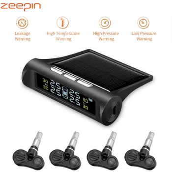 Car TPMS Tyre Pressure Monitoring System Solar Power Digital LCD Display Auto Security Alarm Systems with 4 Internal Sensors
Car TPMS Tyre Pressure Monitoring System Solar Power Digital LCD Display Auto Security Alarm Systems with 4 Internal Sensors