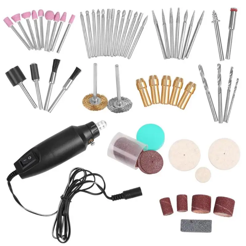 Electric Drill Grinder Engraving Pen Grinder Mini Drill Electric Rotary Tool Grinding Machine Accessories for Milling Polishing
Electric Drill Grinder Engraving Pen Grinder Mini Drill Electric Rotary Tool Grinding Machine Accessories for Milling Polishing