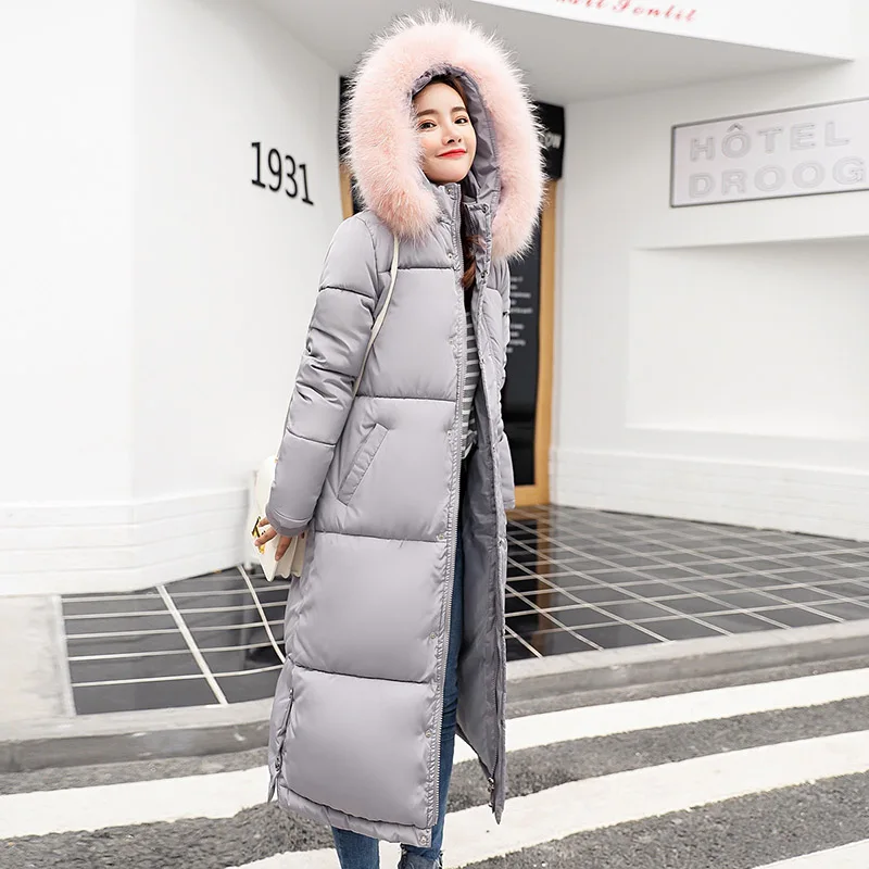 2018 Winter Down Cotton Hooded Jacket Women Winter 2018 Outerwear Coats Female Longer Casual Warm Fur Collar Parkas High Quality
2018 Winter Down Cotton Hooded Jacket Women Winter 2018 Outerwear Coats Female Longer Casual Warm Fur Collar Parkas High Quality
