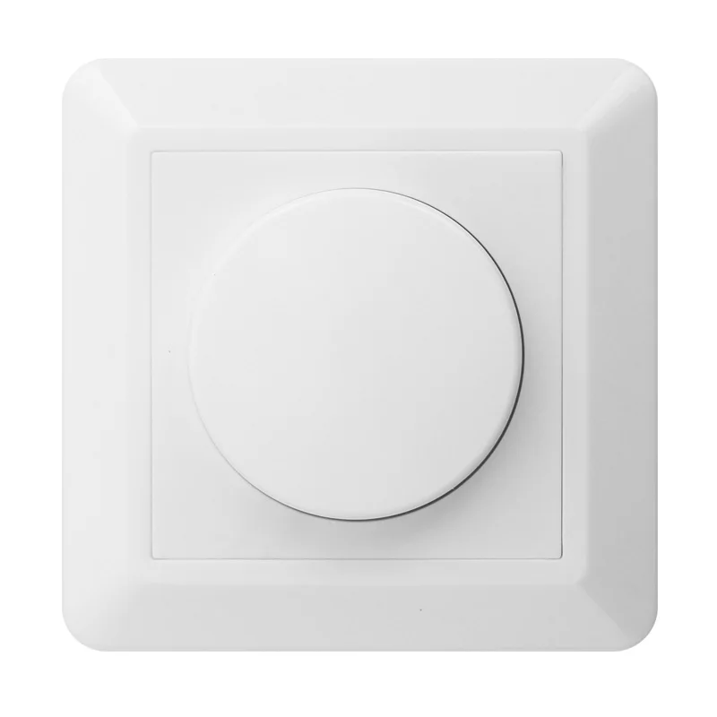 Dual-Dim Max load 300W Trailing edge Led dimmer switch phase bottom brightness adjustable with knob
Dual-Dim Max load 300W Trailing edge Led dimmer switch phase bottom brightness adjustable with knob