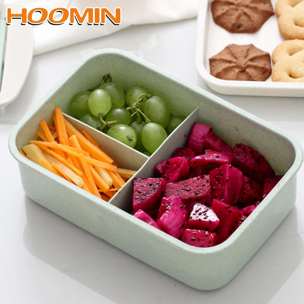 HOOMIN Lunch box Wheat Straw Dinnerware Cartoon bento Box Food storage container Portable Tableware Kitchen Tools
HOOMIN Lunch box Wheat Straw Dinnerware Cartoon bento Box Food storage container Portable Tableware Kitchen Tools