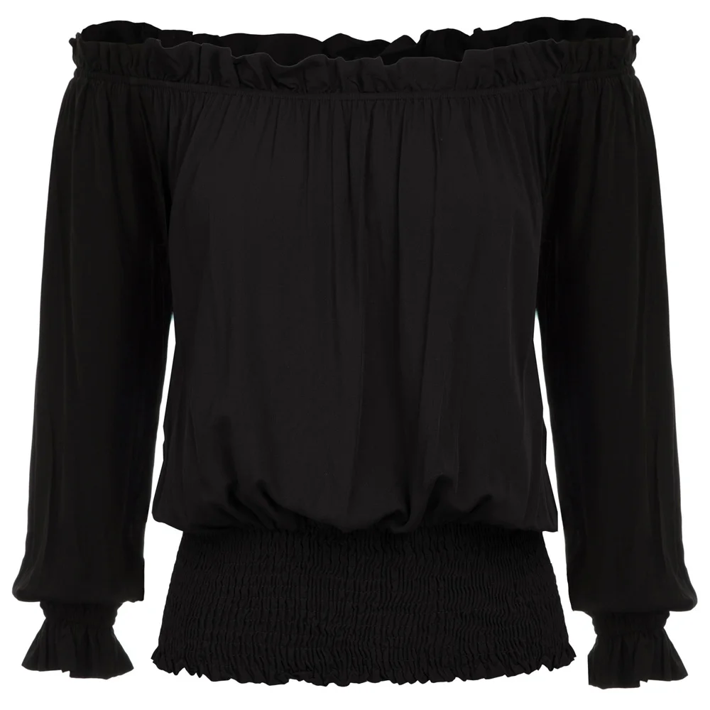 PLUS SIZE KK Women Ruffles Gothic Tops Rayon Steampunk Off Shoulder Shirt Blouse
PLUS SIZE KK Women Ruffles Gothic Tops Rayon Steampunk Off Shoulder Shirt Blouse