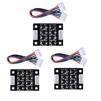 TL Smoother Addon Module For Pattern Elimination Motor Clipping Filter 3D Printer Stepper Motor Drivers (Pack Of 3pcs)
TL Smoother Addon Module For Pattern Elimination Motor Clipping Filter 3D Printer Stepper Motor Drivers (Pack Of 3pcs)