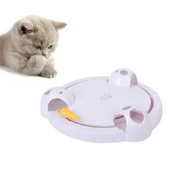Funny Interactive Pet Cat Toys Automatic Rotating Cat Play Teaser Plate Mice Catch Toy Electric Playing Exercise Toys
Funny Interactive Pet Cat Toys Automatic Rotating Cat Play Teaser Plate Mice Catch Toy Electric Playing Exercise Toys