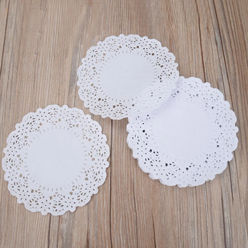 4.5/5.5/6.5/7.5inch 100pcs/lot Round Lace Paper Oil Absorbing Paper Cake Biscuit Decoration Bottom Paper Party Wedding Supplies
4.5/5.5/6.5/7.5inch 100pcs/lot Round Lace Paper Oil Absorbing Paper Cake Biscuit Decoration Bottom Paper Party Wedding Supplies