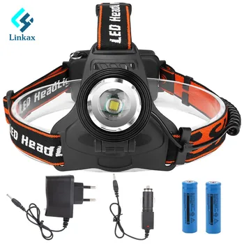 2019 New T6 LED headlamp fishing headlight 8000 lumen 3 modes Zoomable lamp Waterproof Head Torch flashlight Head lamp 18650
2019 New T6 LED headlamp fishing headlight 8000 lumen 3 modes Zoomable lamp Waterproof Head Torch flashlight Head lamp 18650
