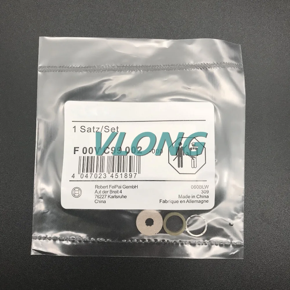 Repair Kit Gasket F00VC99002 F00VC05009 Ceramic Black Ball Diameter 1.50mm for 110 injectors
Repair Kit Gasket F00VC99002 F00VC05009 Ceramic Black Ball Diameter 1.50mm for 110 injectors