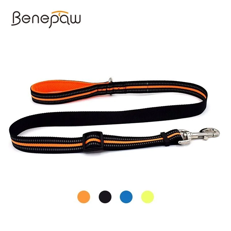 Benepaw Adjustable Nylon Pet Leash Dog Comfy 4 Colors Lightweight Reflective Leashes For Large Small Dogs Durable Accessories
Benepaw Adjustable Nylon Pet Leash Dog Comfy 4 Colors Lightweight Reflective Leashes For Large Small Dogs Durable Accessories