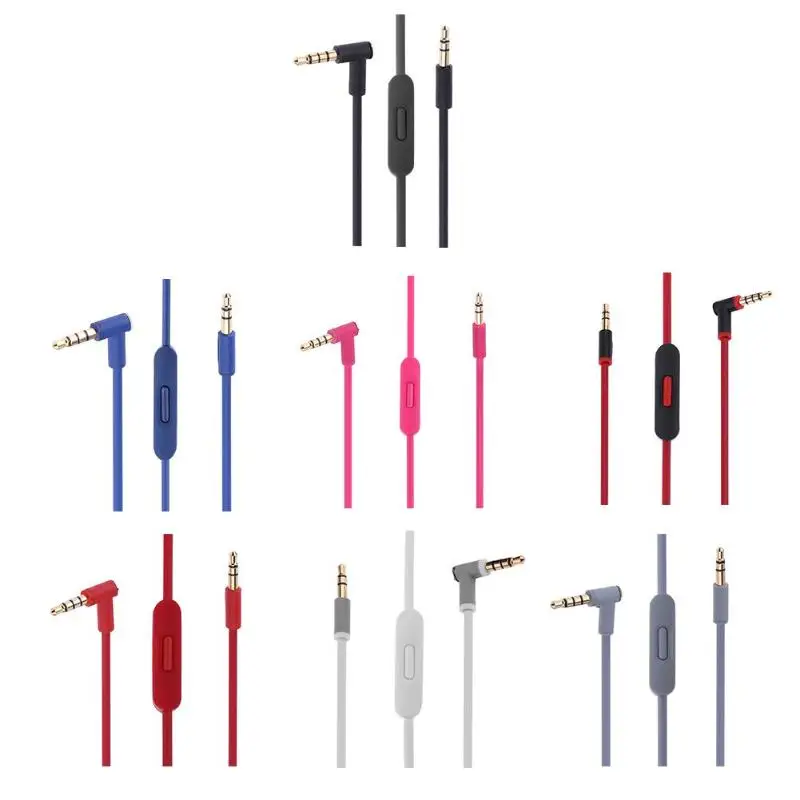 ALLOYSEED 1.38m 3.5mm Male to Male Audio Extension Cable 3.5mm Jack Converter Cord Wire Adapter With Mic For Beats Headphones
ALLOYSEED 1.38m 3.5mm Male to Male Audio Extension Cable 3.5mm Jack Converter Cord Wire Adapter With Mic For Beats Headphones