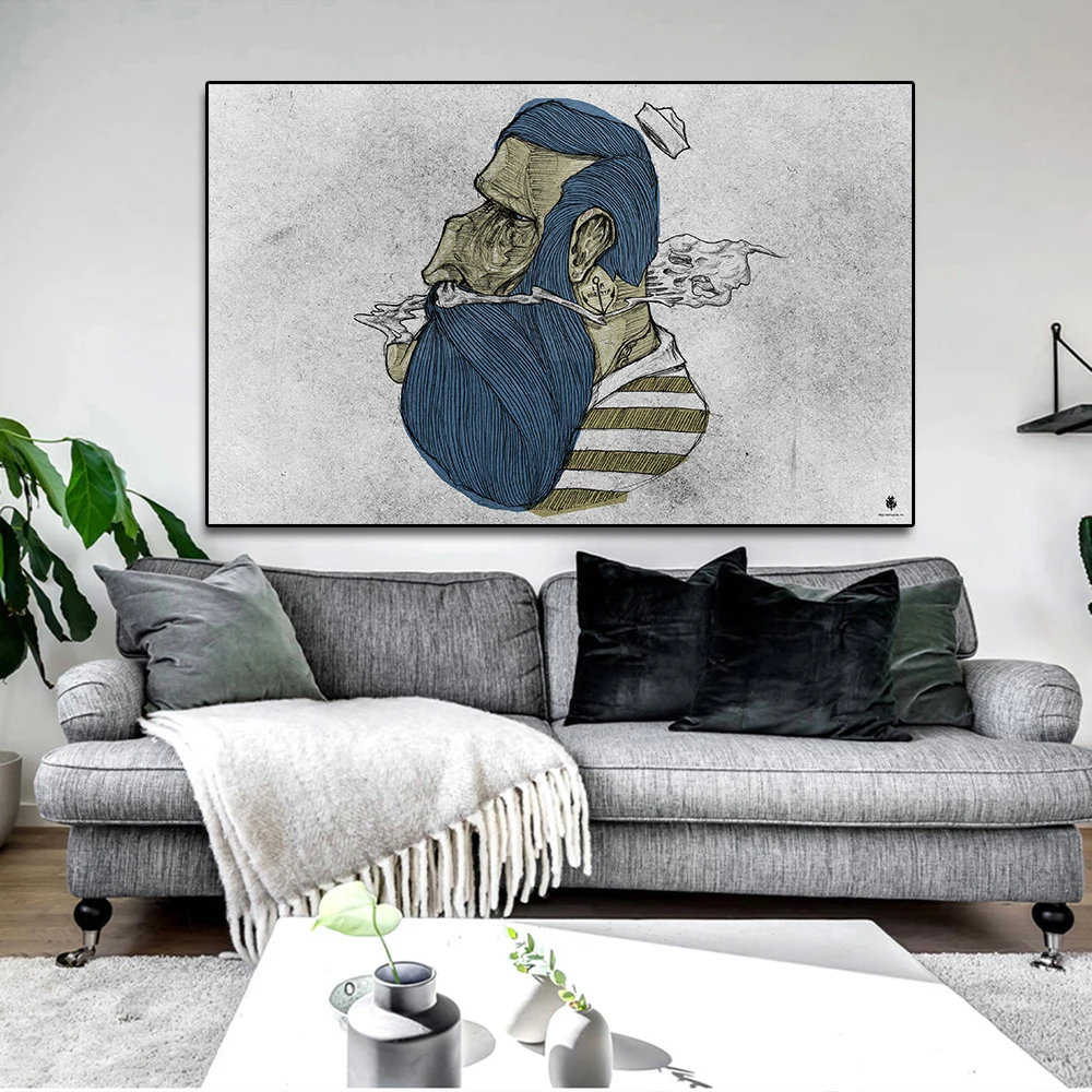 Figure Poster Wall Picture Wall Art Old Man Smokes Oil Canvas Painting Picture on The Wall for Living Room Home Decor No Frame
Figure Poster Wall Picture Wall Art Old Man Smokes Oil Canvas Painting Picture on The Wall for Living Room Home Decor No Frame