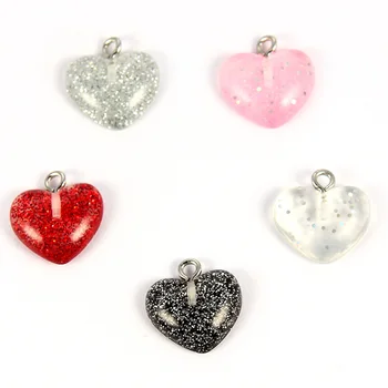 New Arrival 10pcs Colorful Shine Love Shape Resin Charms Fit Girls Women DIY Bracelet Neckalce Jewelry Accessories
New Arrival 10pcs Colorful Shine Love Shape Resin Charms Fit Girls Women DIY Bracelet Neckalce Jewelry Accessories