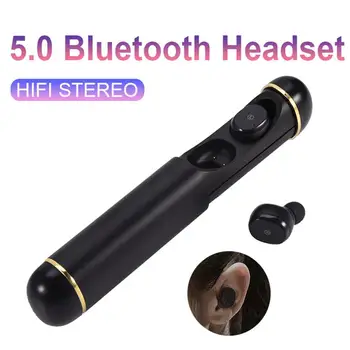 TWS Bluetooth 5.0 Earphone 3D Wireless Stereo Earphones With Microphone HiFi Deep Bass Binaural Earbuds
TWS Bluetooth 5.0 Earphone 3D Wireless Stereo Earphones With Microphone HiFi Deep Bass Binaural Earbuds