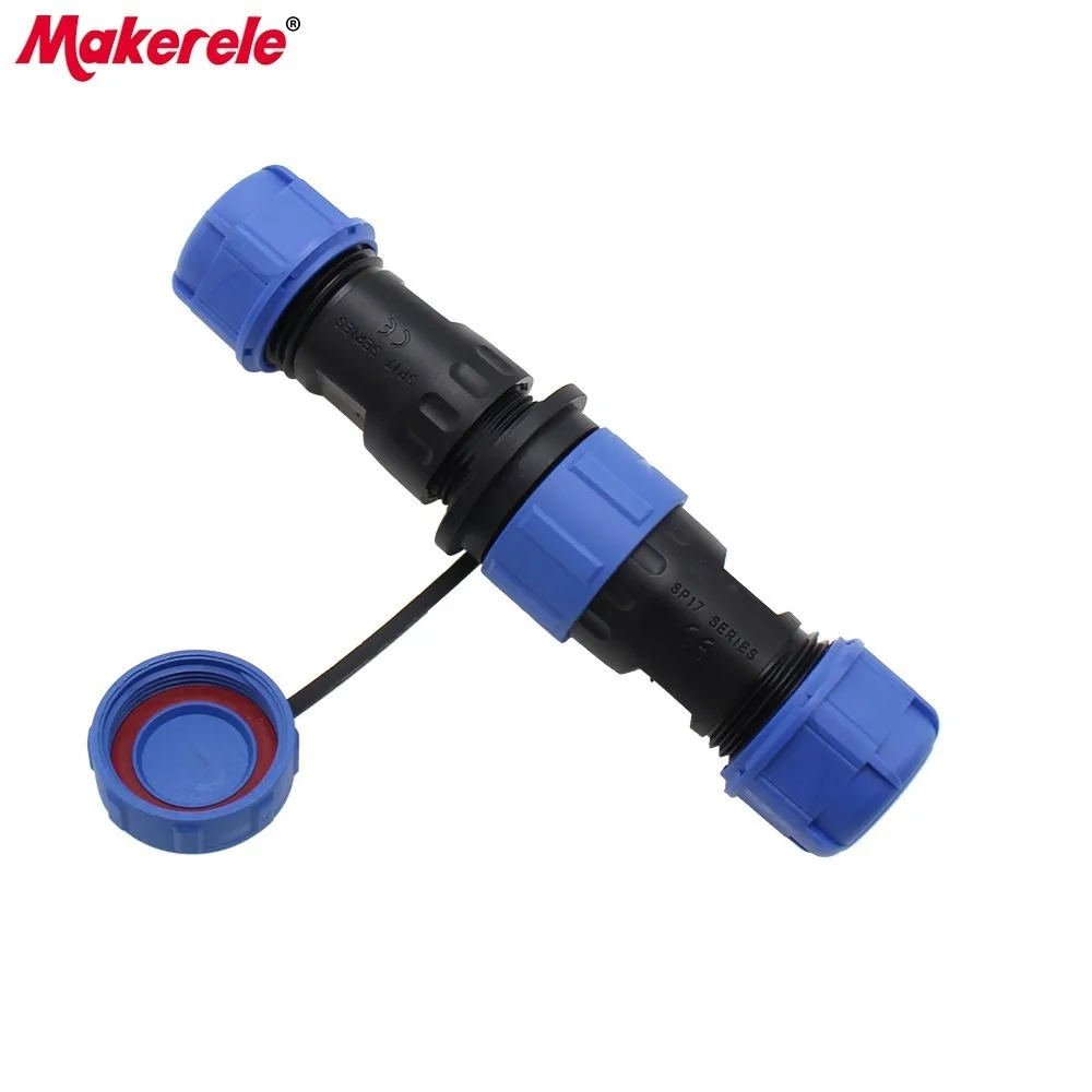 SP17 7P Waterproof Connectors IP68 Aviation Plug And Socket Connector Male And Female Docking Connector Straight Butt Connector
SP17 7P Waterproof Connectors IP68 Aviation Plug And Socket Connector Male And Female Docking Connector Straight Butt Connector