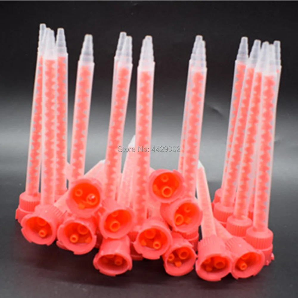 50pcs Epoxy Mixing Nozzle 10:1 Mixing Ratio Mix Nozzle Applicator Resin Mixer Mix for Adhesives Epoxy Adhesive Gun Applicator
50pcs Epoxy Mixing Nozzle 10:1 Mixing Ratio Mix Nozzle Applicator Resin Mixer Mix for Adhesives Epoxy Adhesive Gun Applicator