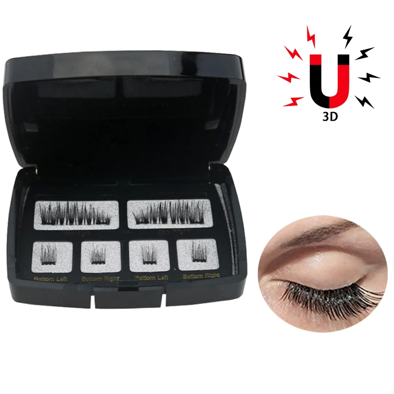 3D 8Pcs Lashes Reusable Dual Magnetic Full Strip False Mink Eyelashes Thick Long Natural Makeup Extension Tool Magnet Black Lash
3D 8Pcs Lashes Reusable Dual Magnetic Full Strip False Mink Eyelashes Thick Long Natural Makeup Extension Tool Magnet Black Lash