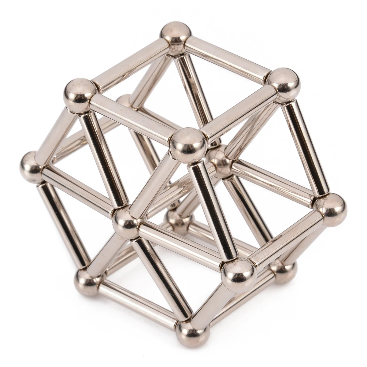 36 Magnetic Rods + 27 Steel Beads Magic Cube Buck Magnetic Ball Creative Magnets Permanent with Box
36 Magnetic Rods + 27 Steel Beads Magic Cube Buck Magnetic Ball Creative Magnets Permanent with Box