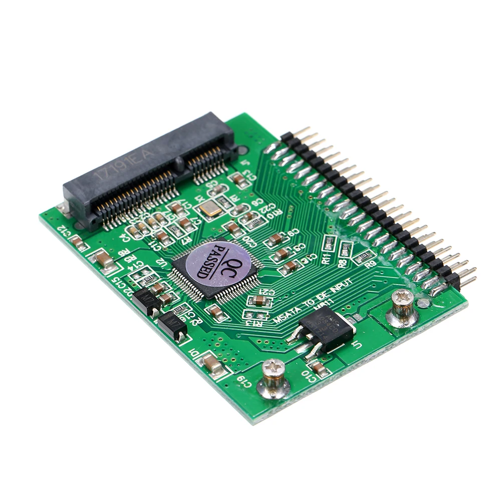 mSATA (PCI-E) SSD to 2.5'' 44Pin IDE Converter Adapter As 2.5 Inch IDE HDD For Laptop 5V
mSATA (PCI-E) SSD to 2.5'' 44Pin IDE Converter Adapter As 2.5 Inch IDE HDD For Laptop 5V