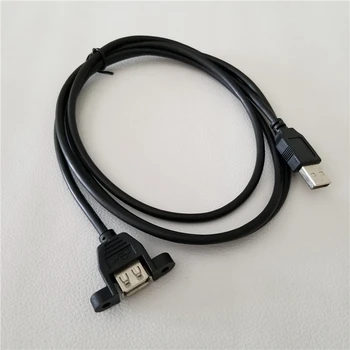 1.5m Screw Lock Panel Mount USB 2.0 Type A Male to Female Extension Adapter Data Sync Power Charge Cable
1.5m Screw Lock Panel Mount USB 2.0 Type A Male to Female Extension Adapter Data Sync Power Charge Cable