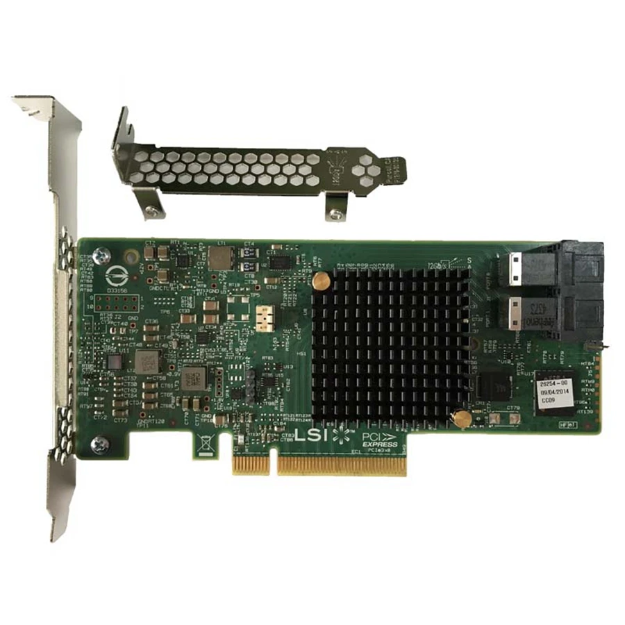 Eastforfuy Avago LSI 9341-8i 12 ГБ/сек. SAS/SATA карта управления PCIe3.0 X8 чипсет 3008 Hostraid0/1/5/10 8 портов