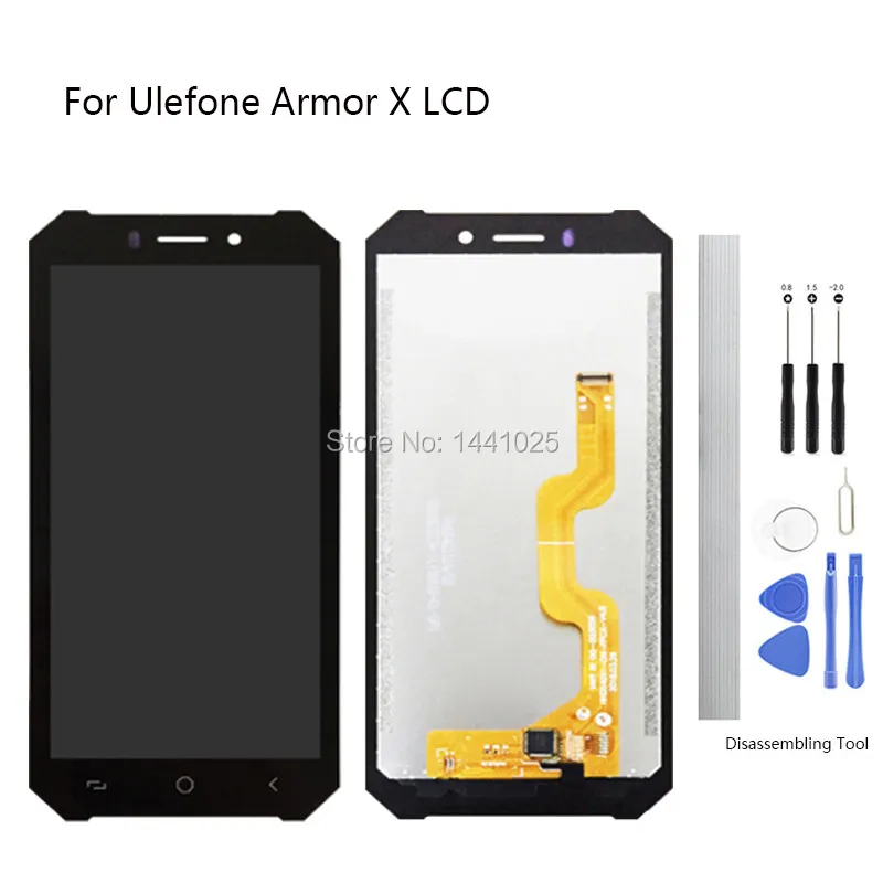 Display Screen Replace For Ulefone Armor X LCD Touch screen 5.5 inch black for Ulefone Armor X Touch screen LCD Without Frame
Display Screen Replace For Ulefone Armor X LCD Touch screen 5.5 inch black for Ulefone Armor X Touch screen LCD Without Frame