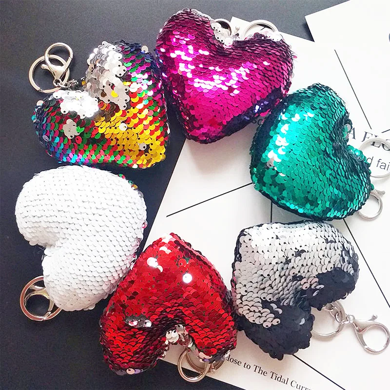 Jewelry Key Ring Glitter Women Accessories Heart Sequins Keychain Cute Bag Car Key Chain
Jewelry Key Ring Glitter Women Accessories Heart Sequins Keychain Cute Bag Car Key Chain