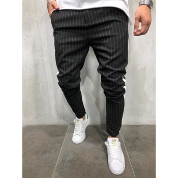 Men's Twill arrival Jogger Pants New Stripe Urban Straight Casual Trousers Slim Fitness Long Pants S-3XL
Men's Twill arrival Jogger Pants New Stripe Urban Straight Casual Trousers Slim Fitness Long Pants S-3XL