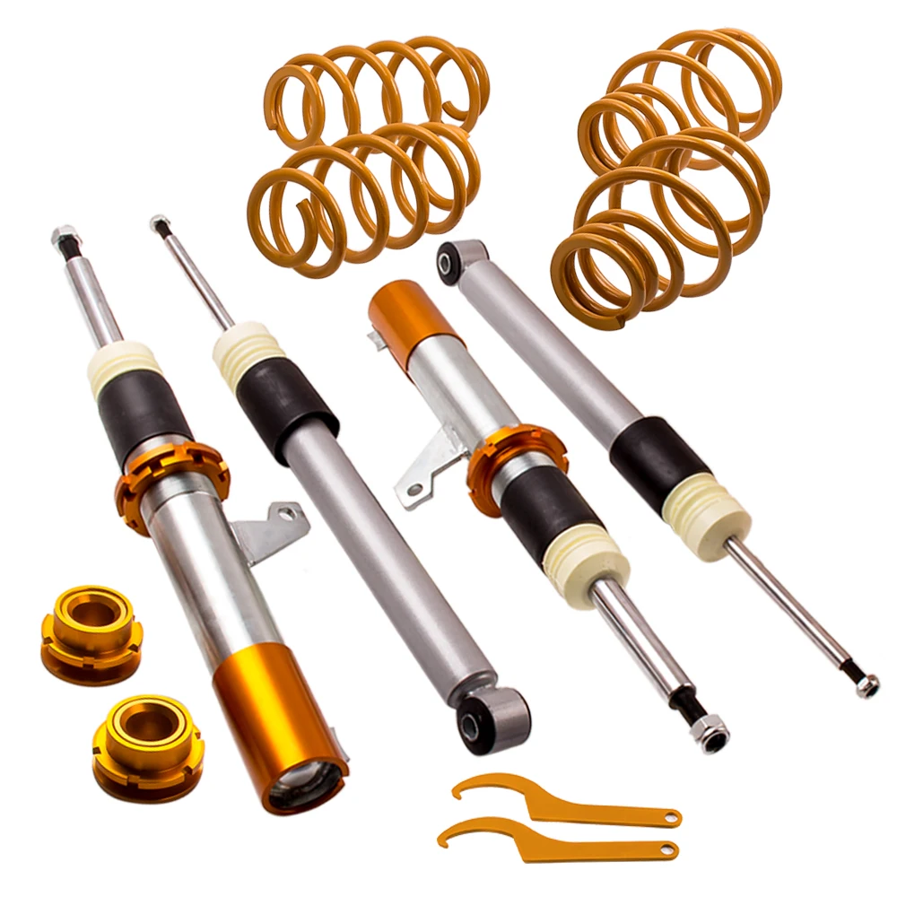 Coilover for Volkswagen Golf MK 5 V Jetta MK5 1.9TDI 1.6FSI 1.4FSI Strut Struts Springs Shock Absorber Dampering Coil
Coilover for Volkswagen Golf MK 5 V Jetta MK5 1.9TDI 1.6FSI 1.4FSI Strut Struts Springs Shock Absorber Dampering Coil